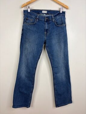 Tecovas Slim Jeans Mens 33 x 29 Medium Blue Denim Stretch Straight Leg Cowboy